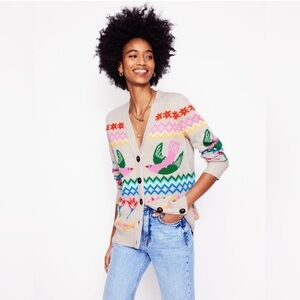 NWT Boden Fair Isles Cardigan
